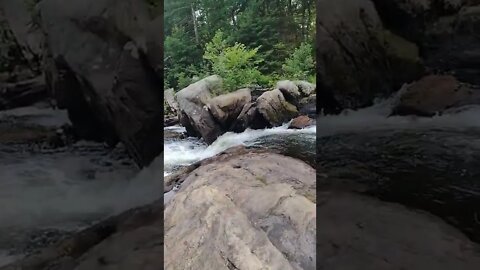 Sitting On A Rock Where There Should Be A Waterfall #drought #waterfall #river #rocks