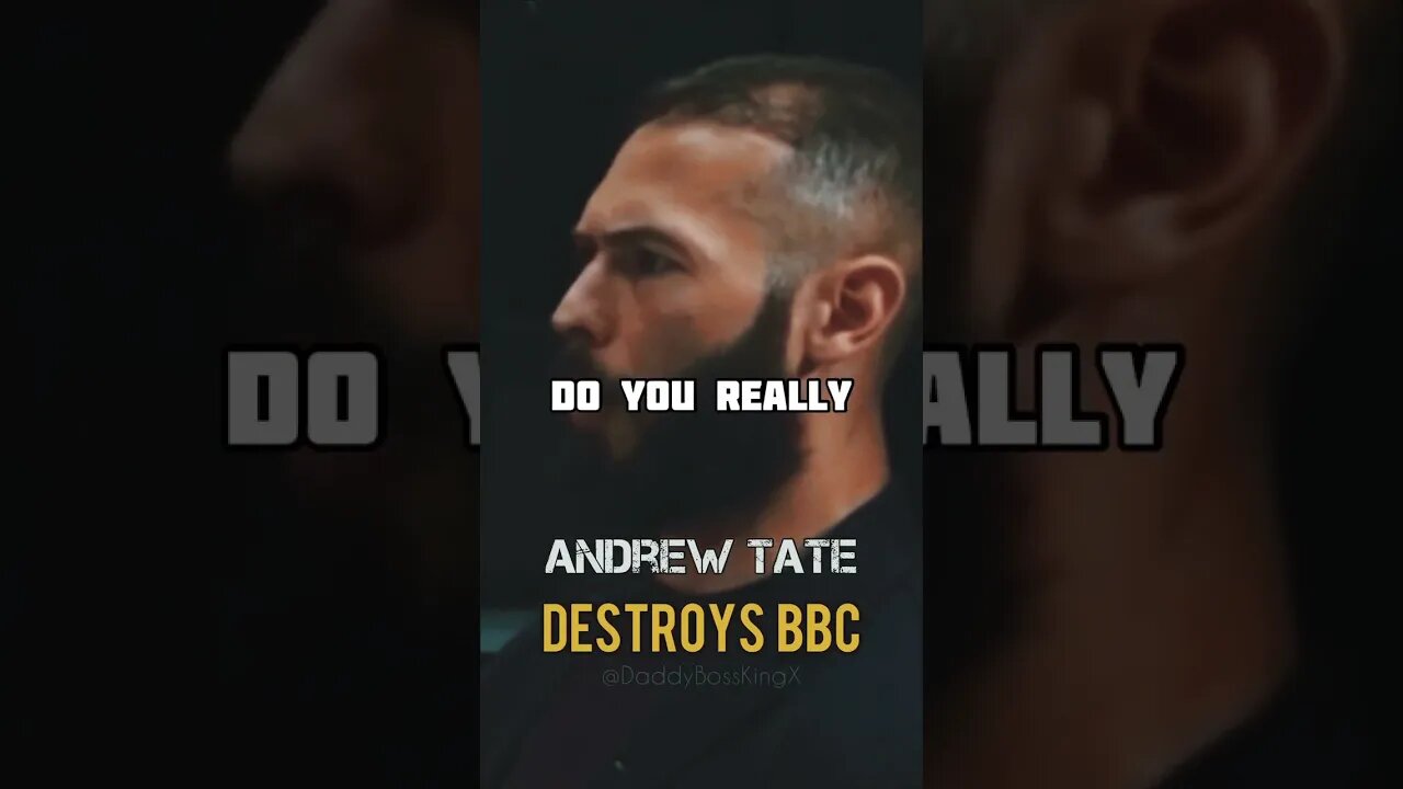 Andrew Tate destroys the matrix agent! Top G! #freetopg #andrewtate #tatespeech #topg #matrix #bbc