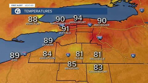 7 First Alert Forecast Noon 7/9