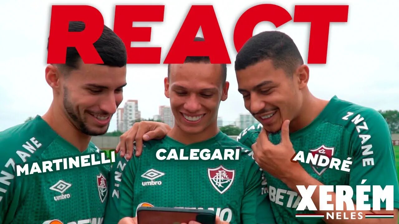XERÉM NELES REACT: ANDRÉ, MARTINELLI E CALEGARI REAGEM A MEDIA DAY DA BASE EM 2019