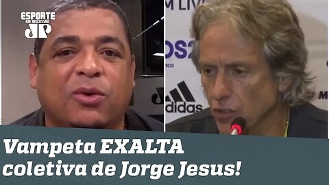 Oi? Vampeta SURPREENDE e EXALTA coletiva de Jorge Jesus: "MELHOR do ano!"