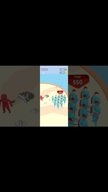 Crowd Evolution 👆