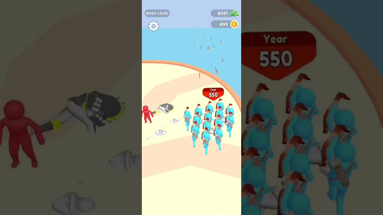 Crowd Evolution 👆