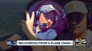 Brody Burnell recovering from plane crash