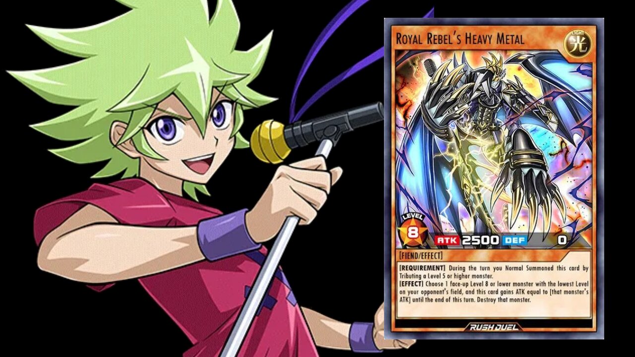 Yu-Gi-Oh! Duel Links - Roa Summons Royal Rebel’s Heavy Metal! x Street Replay Duel