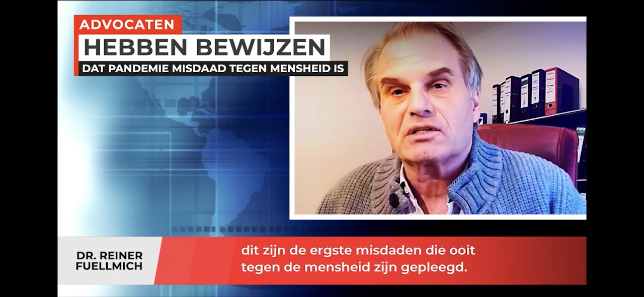 De wereldberoemde advocaat Reiner Fuellmich heeft alle bewijzen dat de pandemie een misdaad is