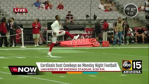 Cardinals face the Cowboys in Glendale