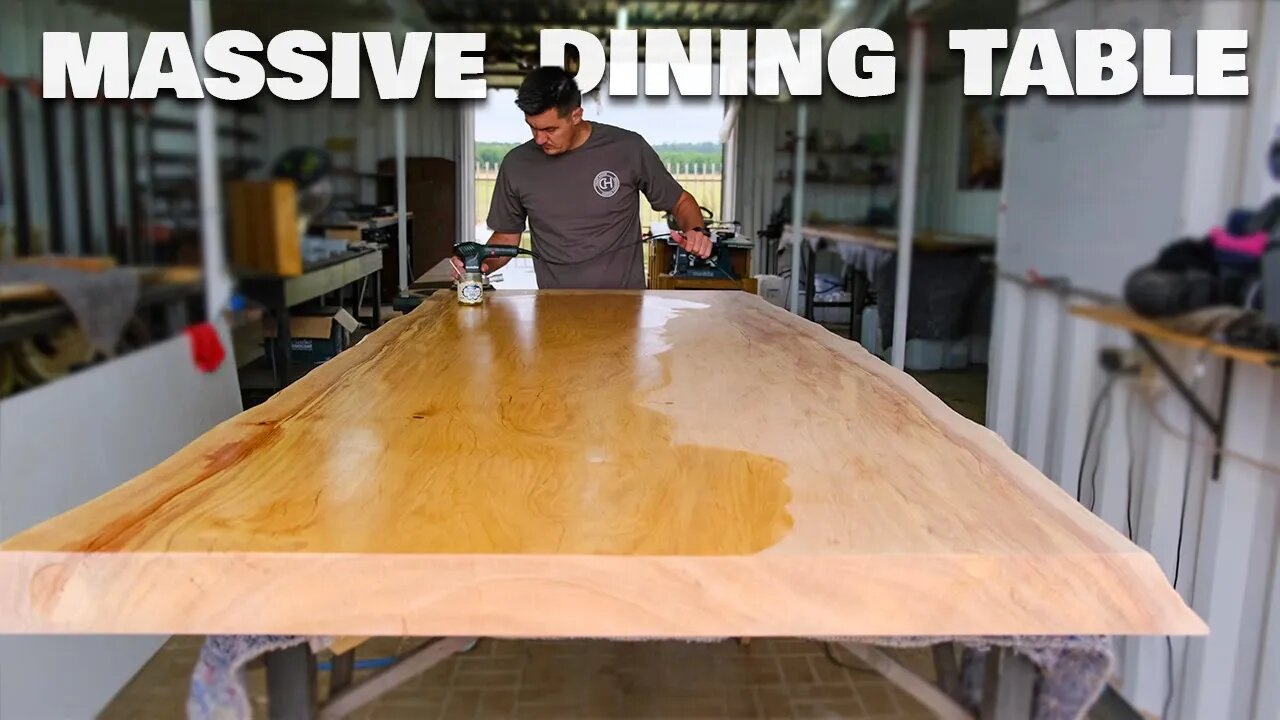 MASSIVE Live Edge Table Build