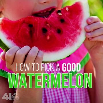 How to pick out a good watermelon