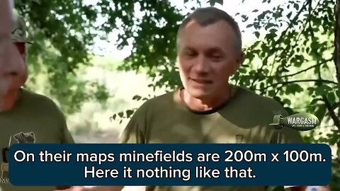 German NATO instructors tell Ukrainians to 'drive around minefields' (English subs)
