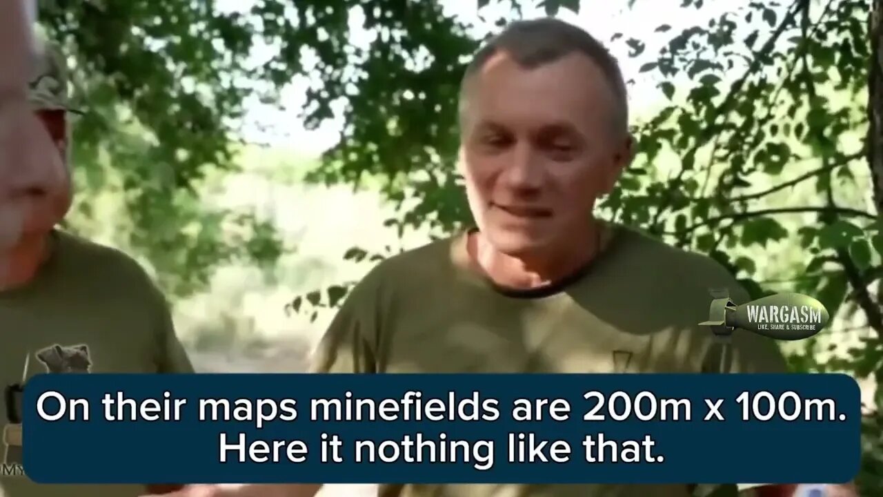 German NATO instructors tell Ukrainians to 'drive around minefields' (English subs)
