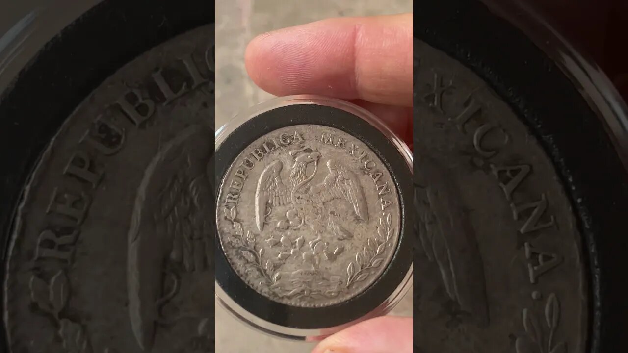 Amazing 8 Real Historical Mexican Coin. #coincollecting #silver #numismatics #coin #money #coinsale