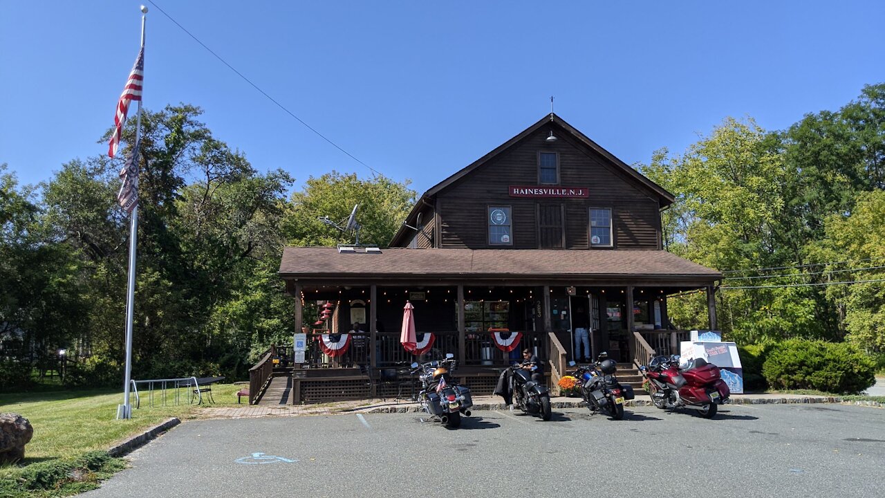 Riding Old Mine Road in NW New Jersey