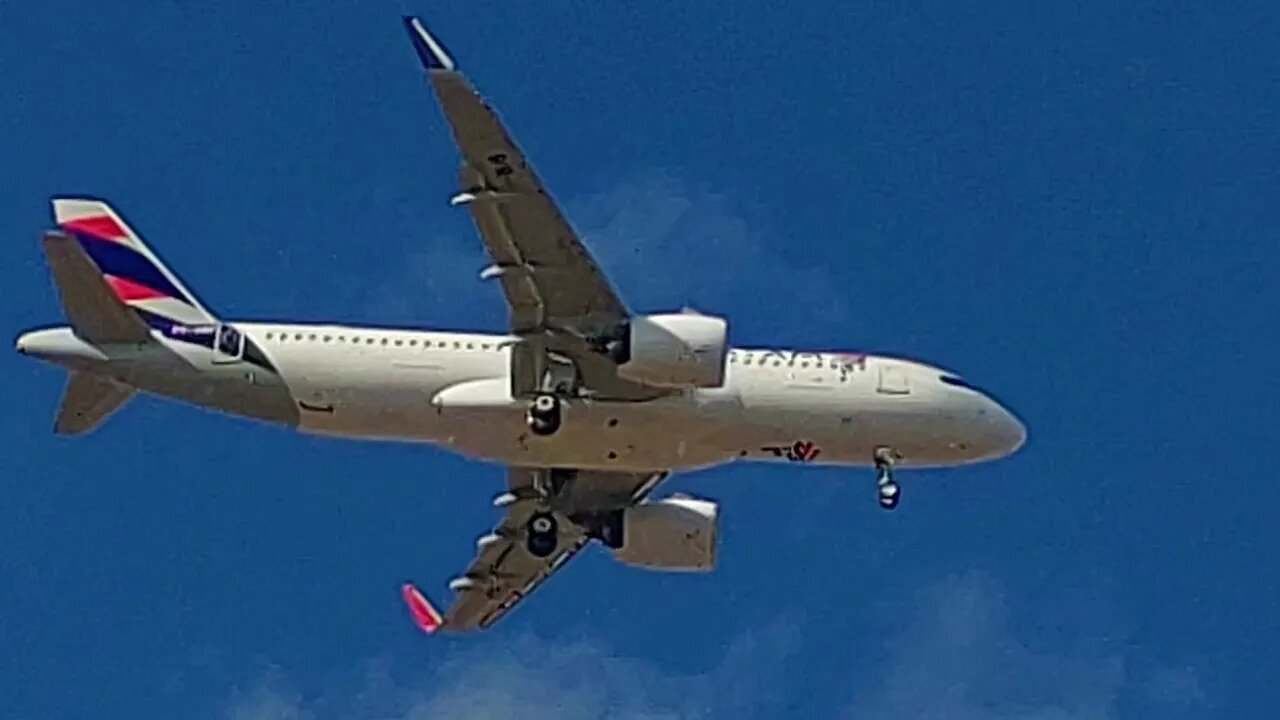 Airbus A320NEO PR-XBP coming from Toulouse to Fortaleza,vindo de Toulouse para Fortaleza