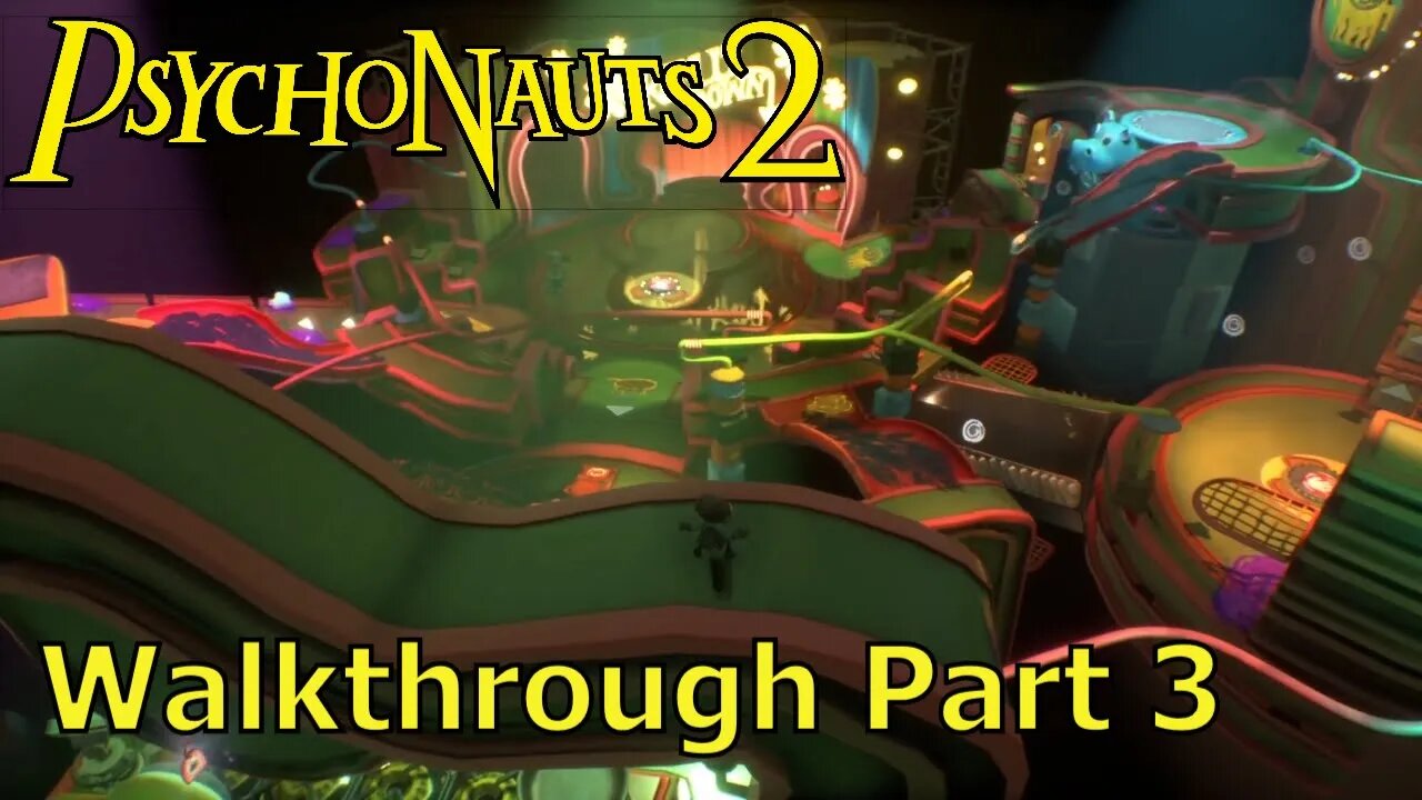 Psychonauts 2 | Playthrough pt3 | Compton's Cookoff/ Strike City