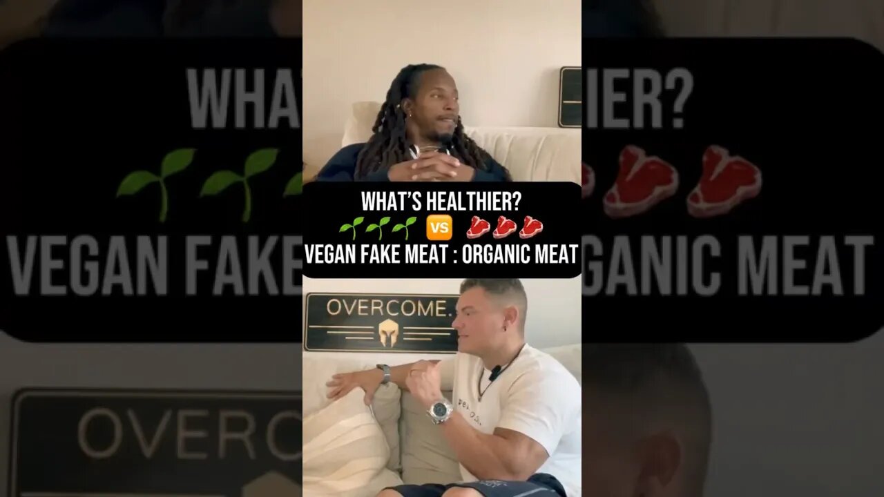 VEGAN ADMITS THE UNTHINKABLE! Impossible 🌱burger🍔 vs organic meat 🥩 #veganism #carnivore #health