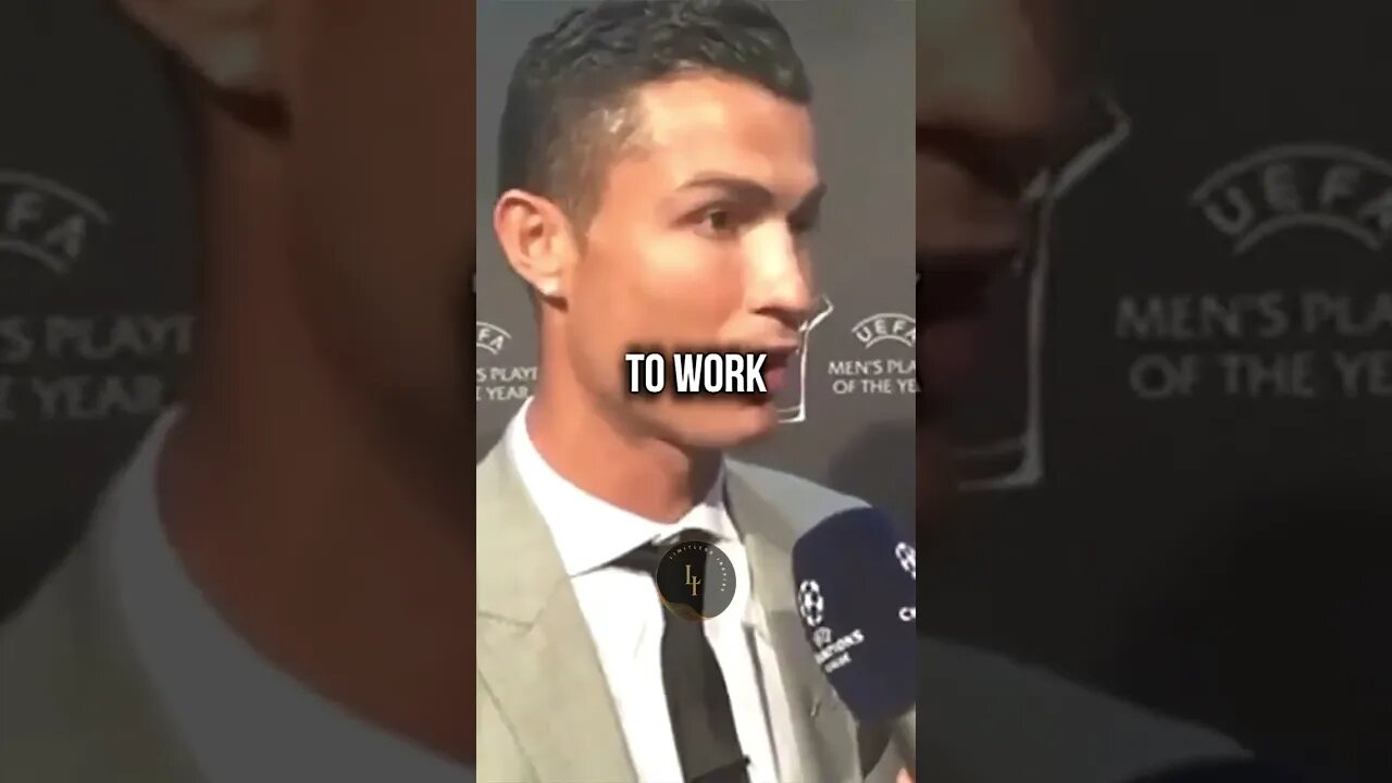 CR7: The Secret to Success #shortsvideo