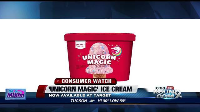 Unicorn-themed sweets and treats are in stores now