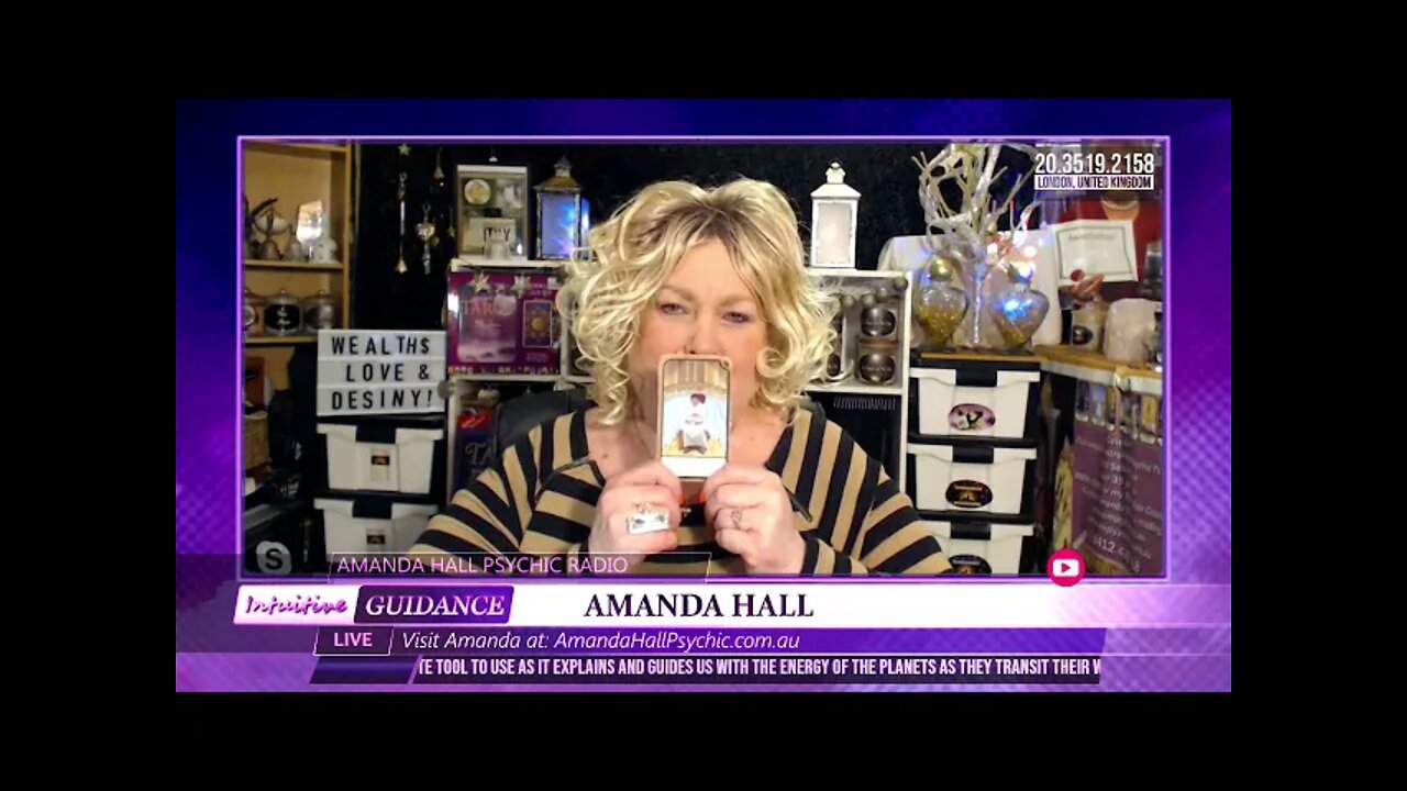 Amanda Hall Psychic - October 12, 2021