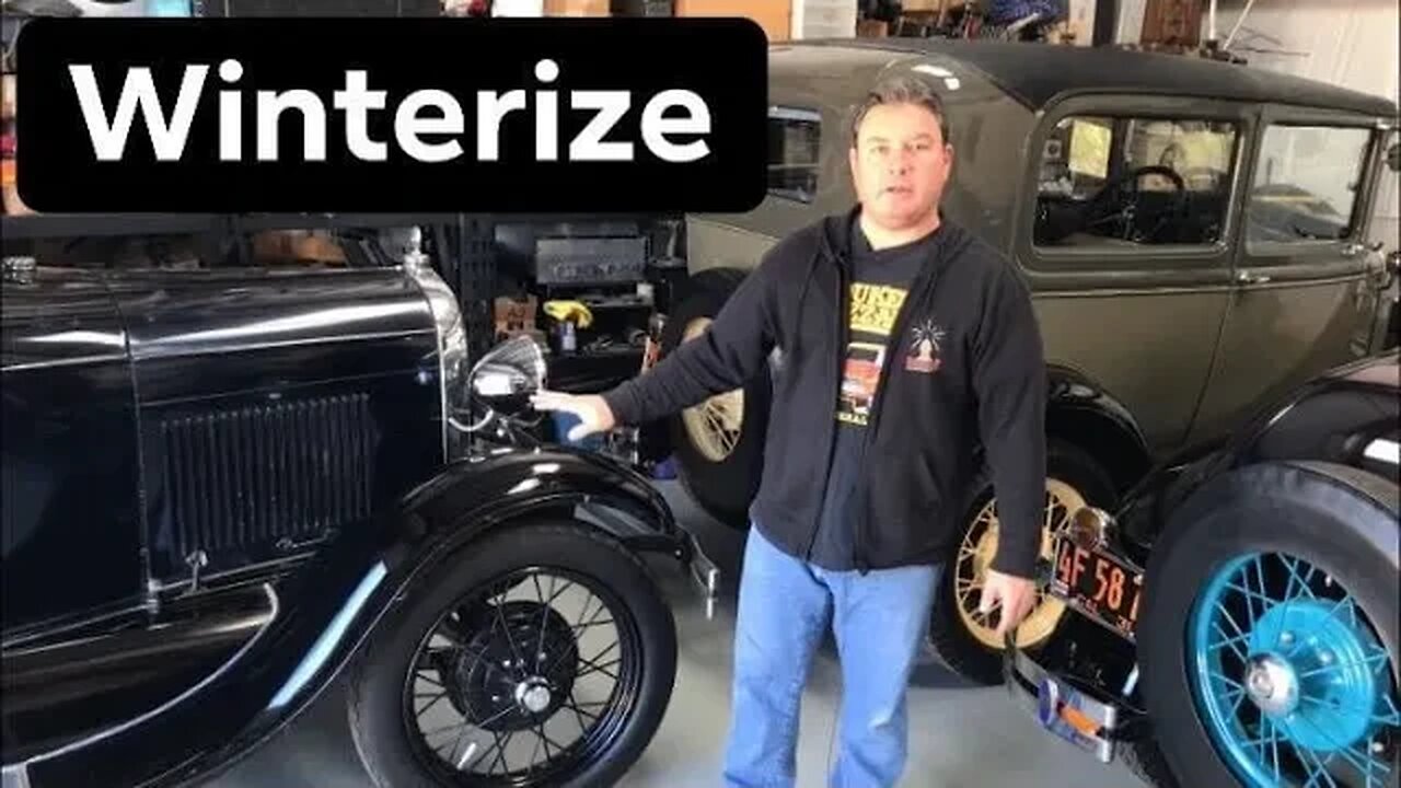 How to Winterize a Ford Model A / How to Assemble a Distributor. BONUS: Our winter projects