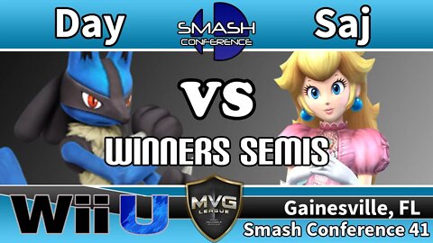 ONI|Day (Lucario) vs. Saj (Peach) - SSB4 Winners Semis - Smash Conference 41