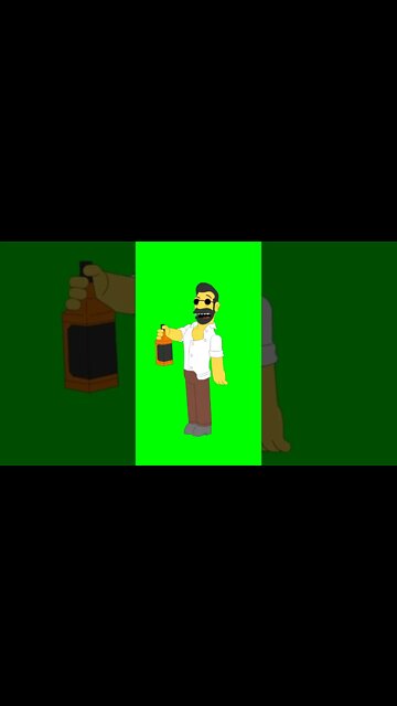 The Critical Drinker As A Simpsons Character Animation