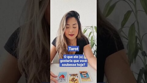 Tarot | O que ele (a) gostaria que você soubesse hoje? #tarot #tarotonline #tarotresponde