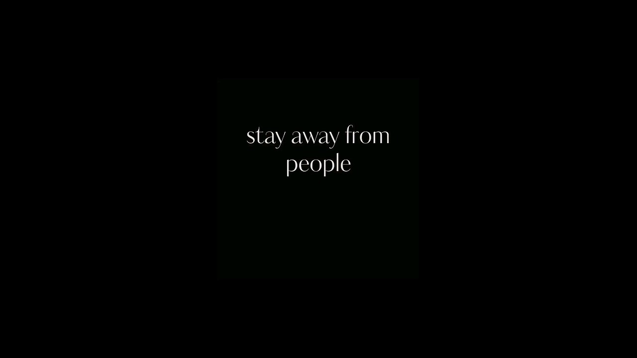 Stay away
