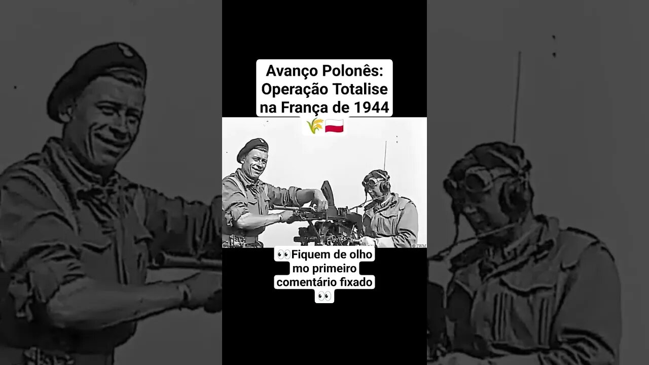 Avanço Polonês: Operação Totalise na França de 1944 🌾🇵🇱 #ww2 #war #guerra