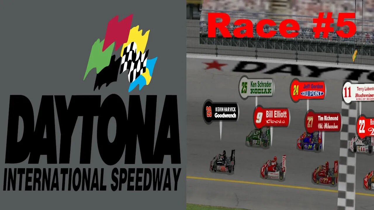 Daytona NR2003 Go Kart Race 5