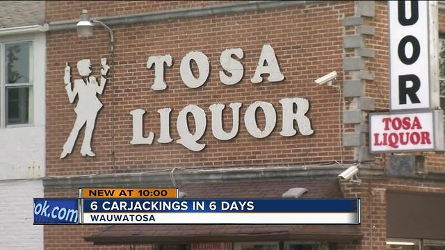 Six carjackings in six days in Wauwatosa