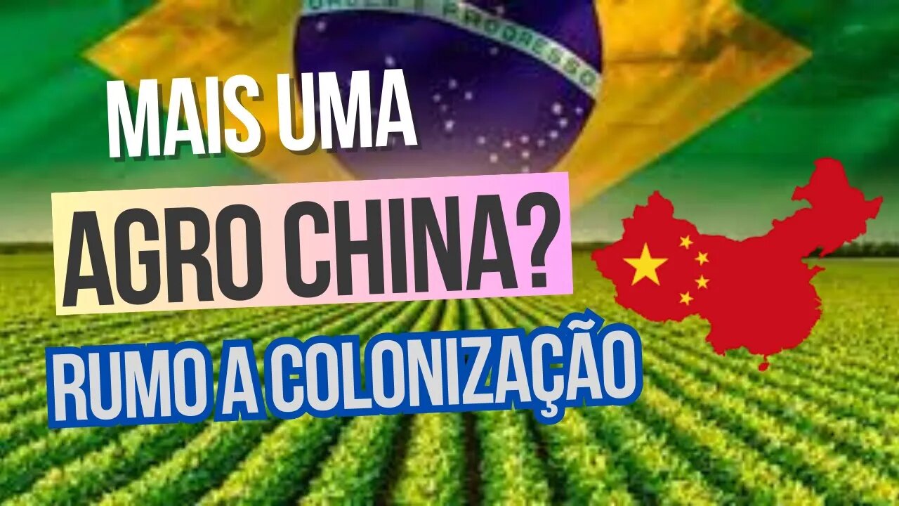 PRONTO PARA SER COLONIZADO PELA CH1NA? PROJETO BRACHI EM ANDAMENTO