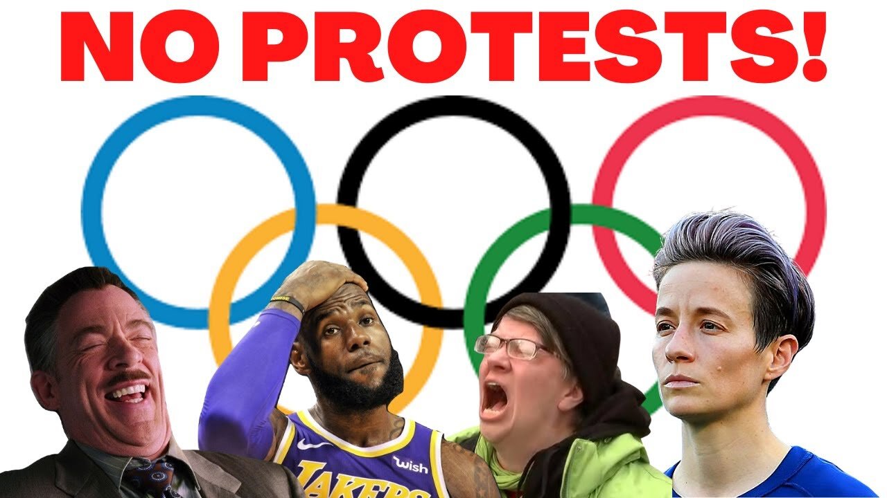 IOC PROTESTING BAN will STAND at OLYMPICS in Tokyo & Beijing!