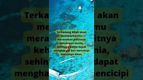 ujian itu di berikan karena allah sayang sama kita #qoutes #motivasi