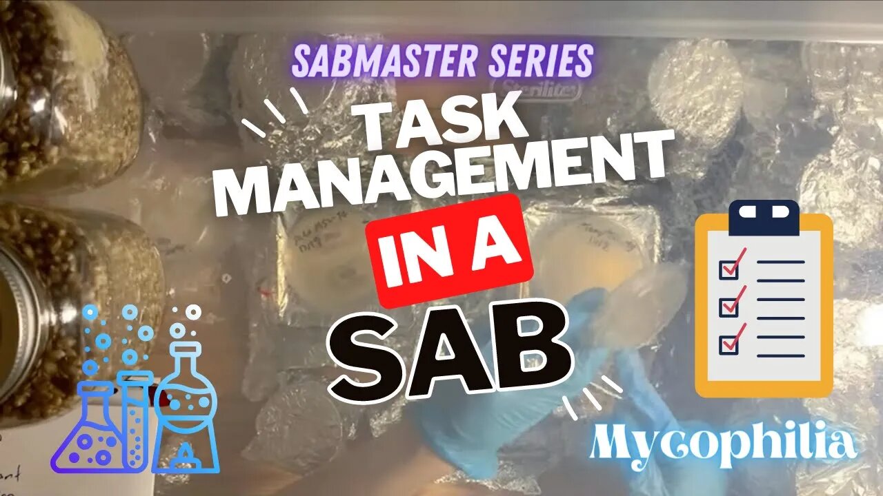 Task Management in a Still Air Box (SAB). SABMASTER Series