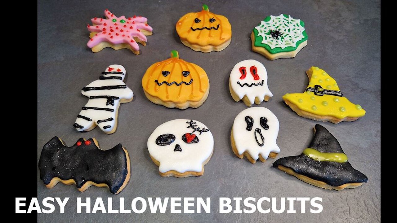 HALLOWEEN BISCUITS