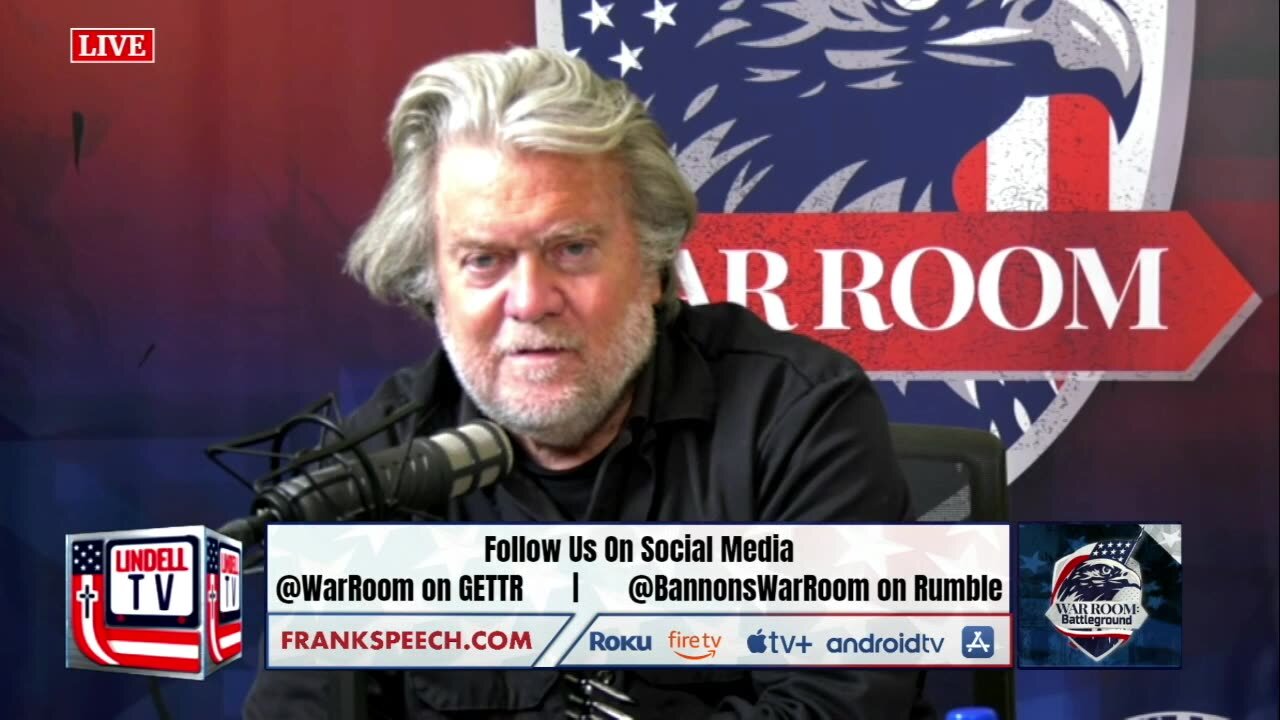 Steve Bannon Discusses The Bad Ukraine And Border Deal