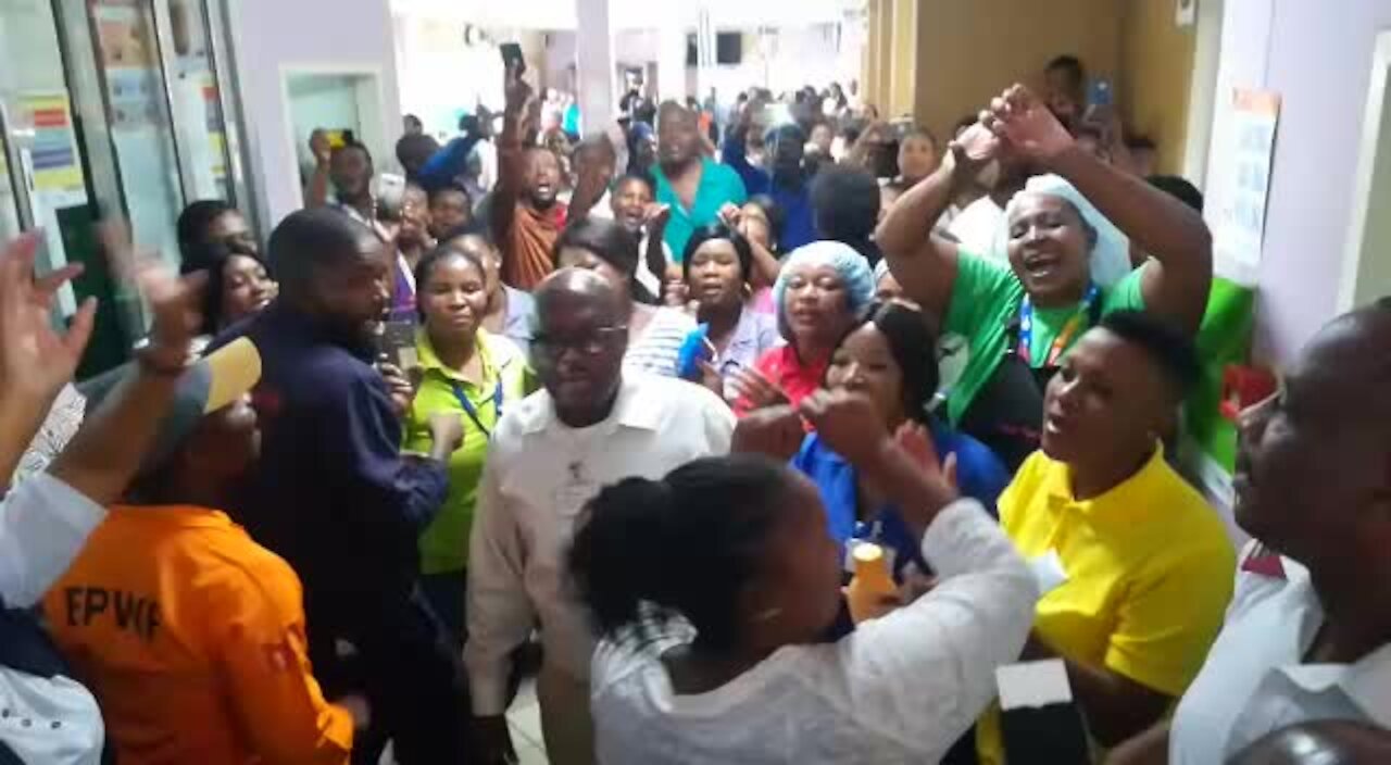 SOUTH AFRICA - Pretoria - Dr Gwen Ramokgopa surprise visit to Odi hospital (video) (UuL)