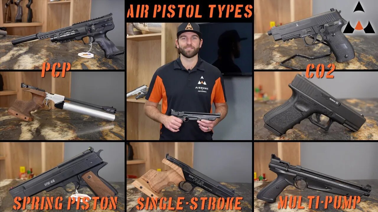 Types of Air Pistols - Airgun Bootcamp