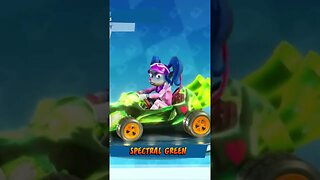 Spectral Green Paint Job Showcase - Crash Team Racing Nitro-Fueled