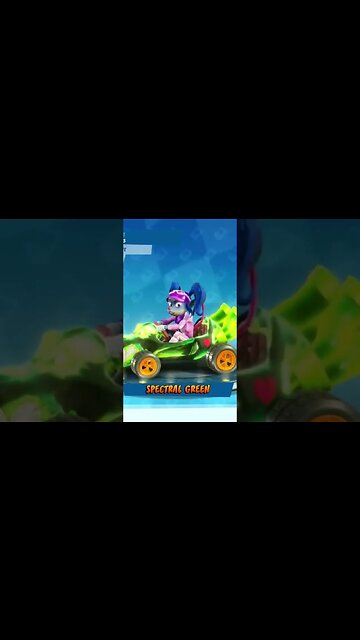 Spectral Green Paint Job Showcase - Crash Team Racing Nitro-Fueled