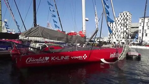 NEWSFLASH Transat Jacques Vabre. ULTIMS to Start, IMOCAs held La Havre, Ocean 50/Class 40's Lorient