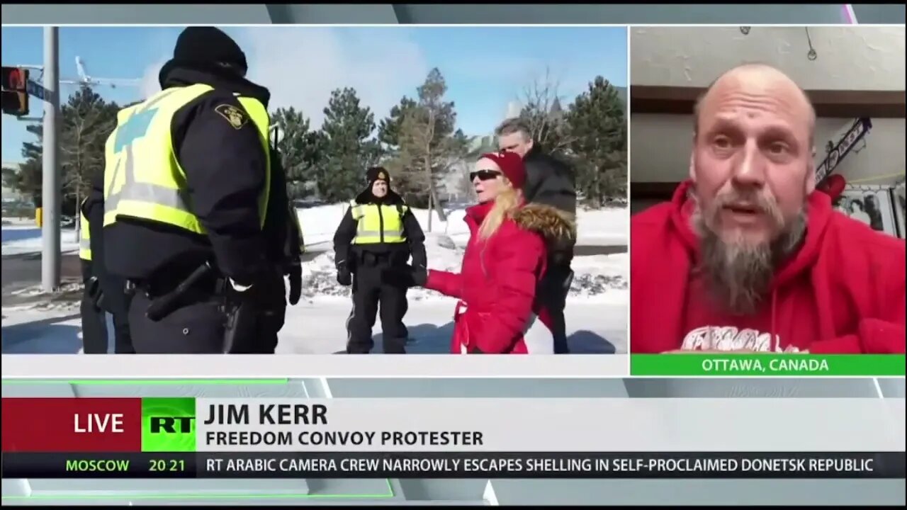 Jim Kerr interviewed by RT News