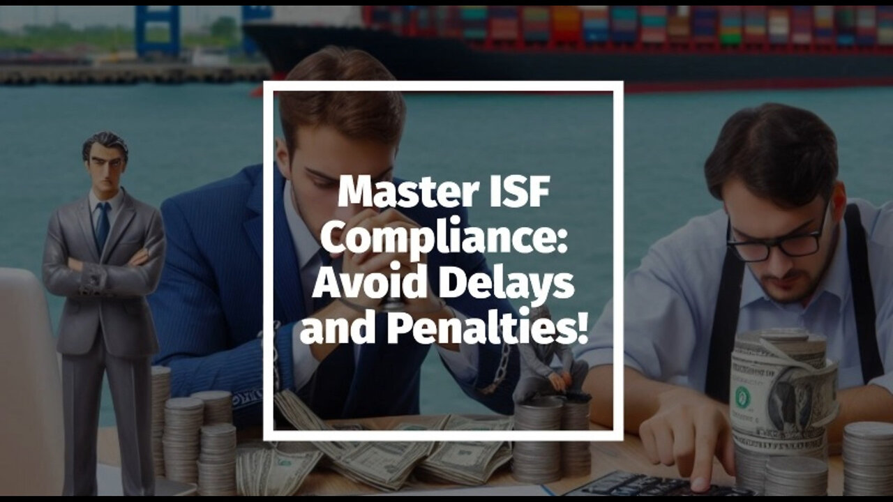 Mastering ISF Compliance: Avoid Penalties and Delays in International Trade