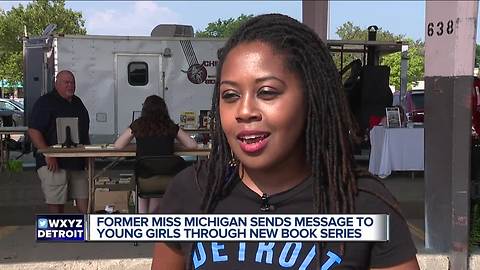 Former Miss Michigan sends message to young girls through new book series