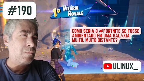 Como seria o #Fortnite se fosse ambientado em uma galáxia muito, muito distante?