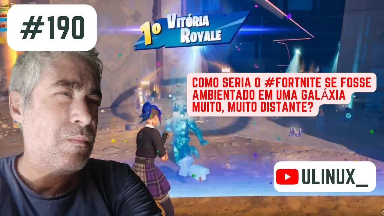 Como seria o #Fortnite se fosse ambientado em uma galáxia muito, muito distante?