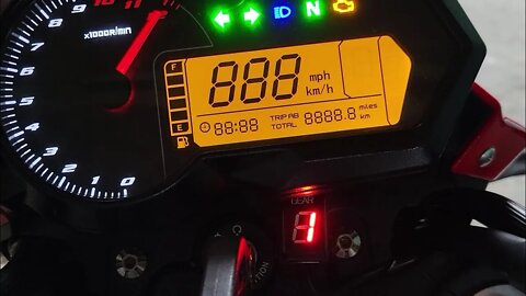 instalar Indicador de velocidade na Benelli Tnt 125