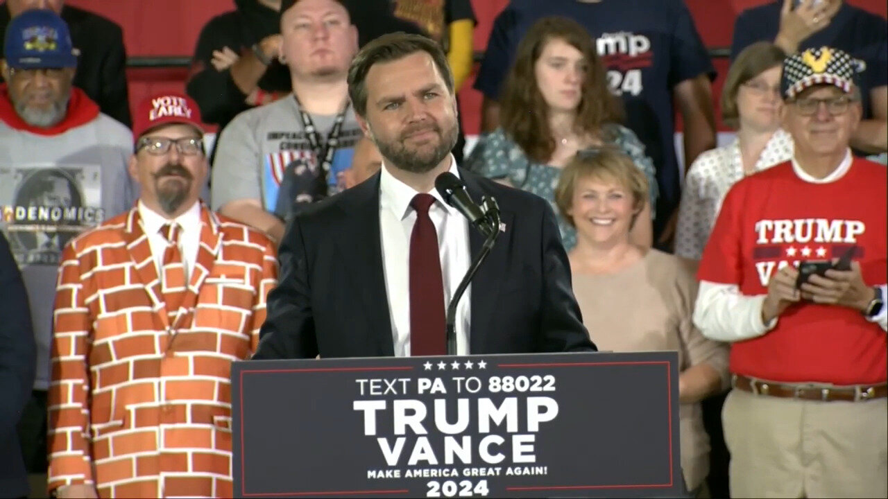 JD Vance Speculates Why Pennsylvania Is Trending Red, Calls Out Harris On Manufacturing Promise
