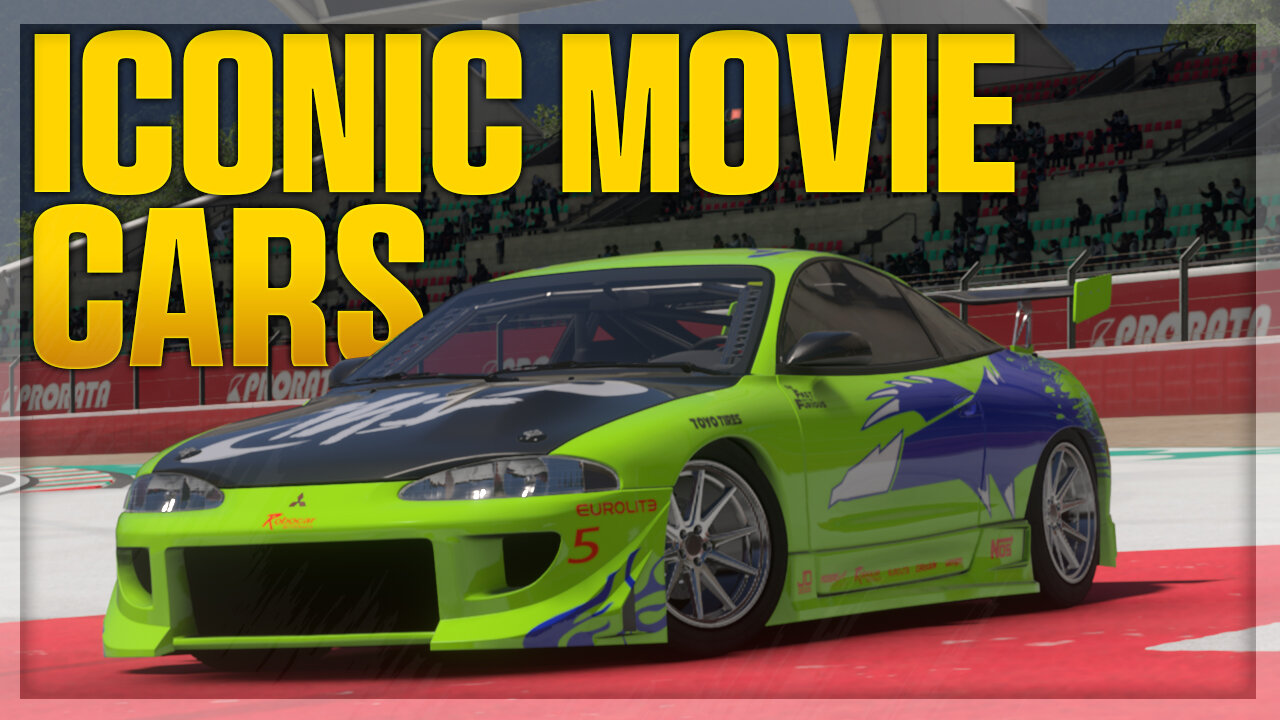 Racing 5 Iconic MOVIE Cars